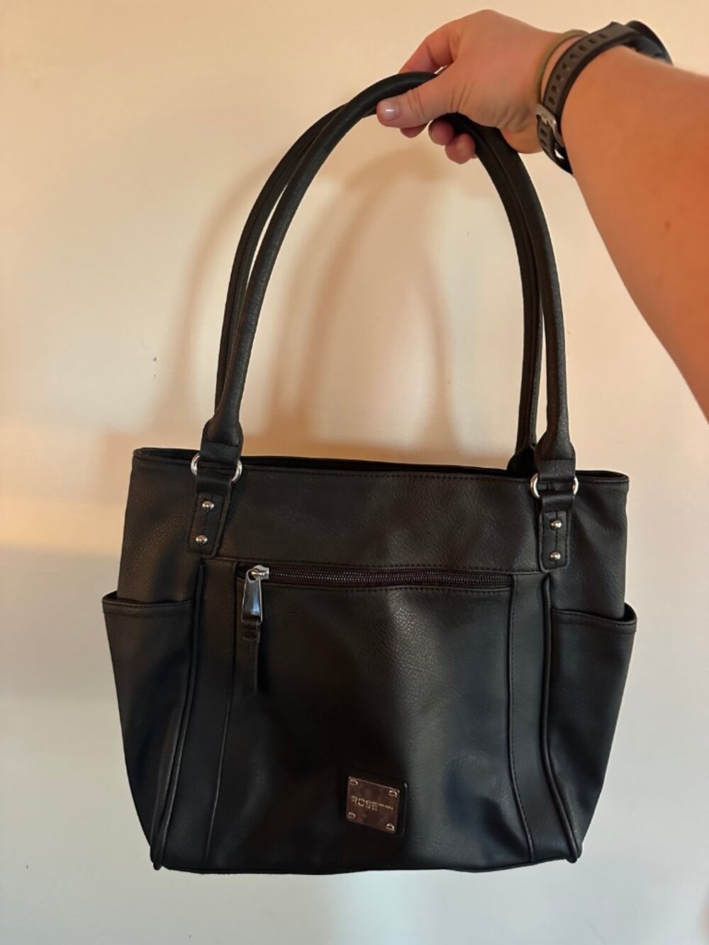 Rosetti Black Tote Bag